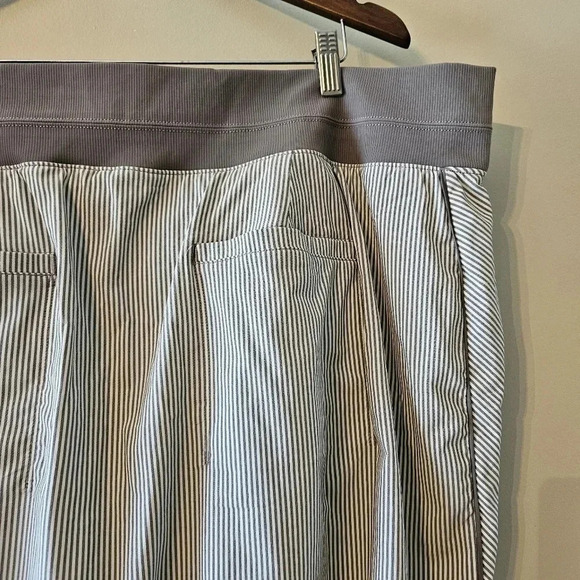 Athleta Brooklyn Tennis Striped Mini Sporty Casual Skort Skirt Plus Size 24. - Picture 12 of 13